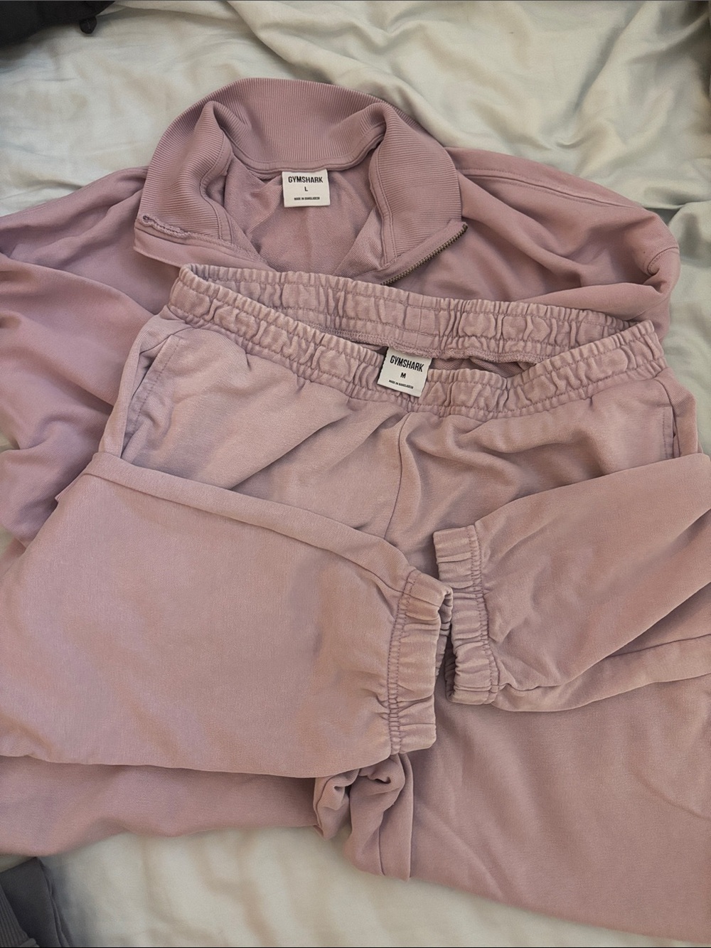 Gymshark Women's Mauve Pink Jogger Pants